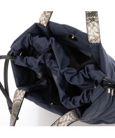 LA BAGAGERIE ドローストリング×キルト2WAYトート SSサイズ