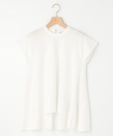 組曲 L 【WEB限定カラーあり】バックフレアニットTシャツ