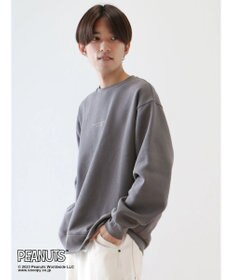 CRAFT STANDARD BOUTIQUE ＰＥＡＮＵＴＳ裏起毛スウェットクルー