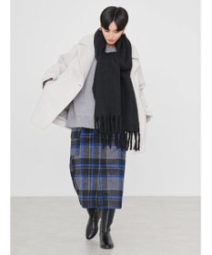 AMERICAN HOLIC 中空ＦＩＢＥＲコクーンミディコート