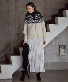 23区 【SLOW/一部店舗限定】フラッフィコットン タートルネックカットソー
