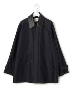 ICB L 【配色襟取り外し可能】ライトモールスキン キルトライナー付きバーンジャケット