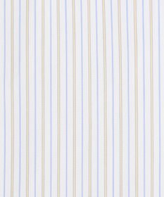 J.PRESS LADIES 【洗える】BEZ VEGA ストライプ フリルネック ブラウス