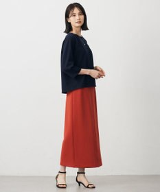 J.PRESS LADIES ラメ針抜き カットソー