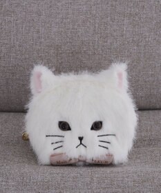 Maison de FLEUR ねこフェイスポーチ