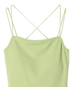 Green Parks カップ付きマルチストラップキャミ