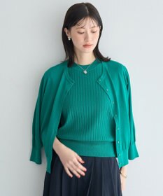 YECCA VECCA 【マシンウォッシャブル】カーディガン