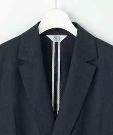 J.PRESS LADIES セルロースリネンストレッチ ダブル ジャケット