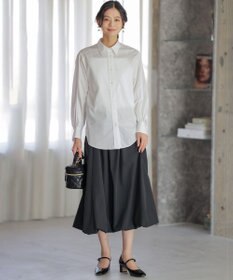 組曲 S エアリーシャーティング オーバーシャツ