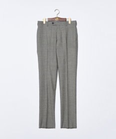 J.PRESS MEN 【TREATMENT WOOL】ストレッチハウンドトゥース スラックス