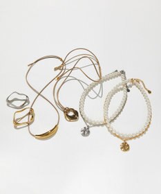 23区 メタルバートップ ネックレス