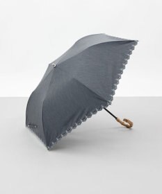 AURORA 【 BLAO（ブラオ）】サマーシールド ボーラー刺しゅう晴雨兼用傘(折りたたみ傘)