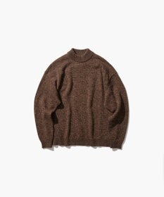 ATON BABY WOOL MOULINE | モックネックセーター - UNISEX