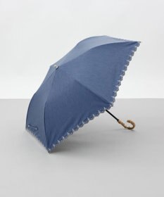 AURORA 【 BLAO（ブラオ）】サマーシールド ボーラー刺しゅう晴雨兼用傘(折りたたみ傘)