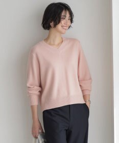 J.PRESS LADIES CASHBIT NEO Vネック ニット