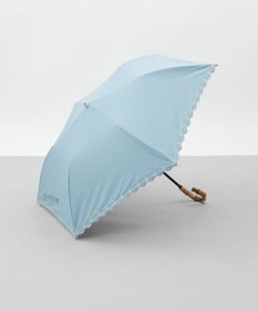 AURORA 【 BLAO（ブラオ）】サマーシールド ボーラー刺しゅう晴雨兼用傘(折りたたみ傘)