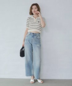 WEGO 別注USPOLO　ケーブルニットポロ