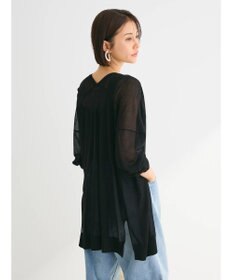 Green Parks 推しニット　ゆったりミドル丈カーディガン