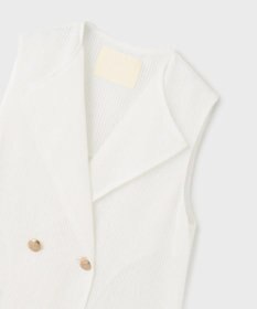 GRACE CONTINENTAL カラミロングジレ