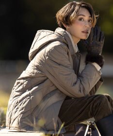 J.PRESS LADIES L 【抗菌防臭】コンパクトタフタプレミアム撥水 ショート アウター