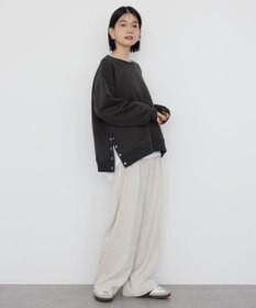 AMERICAN HOLIC サイドドットボタンポンチプルオーバー