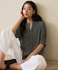 ICB 【接触冷感・UVカット・透け防止・吸水速乾・洗える】 シェルタリングドライオックス ワイドパンツ