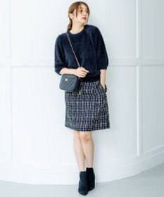 組曲 L ファンシーツィード ミニスカート