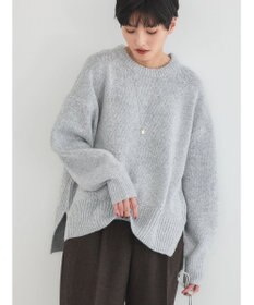 AMERICAN HOLIC サイドスリット袖ボリュームニットプルオーバー