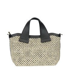 INTER-CHAUSSURES 【RIPANI】サマーツイード・レザーコンビバッグ