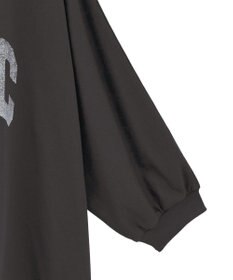 Green Parks ７分袖ミニ裏毛ドルマンロゴプルオーバー