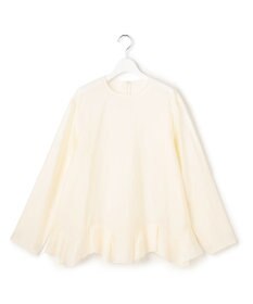 23区 【GOLD LABEL】オーガンジー ラッフルヘム ブラウス