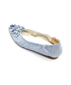 nouvelleRobe Oū 【本革・高反発】Floral decoration ポインテッドトゥ パンプス