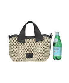 INTER-CHAUSSURES 【RIPANI】サマーツイード・レザーコンビバッグ