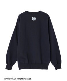 Green Parks ムジークタイガー／裏起毛刺しゅうプルオーバー