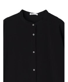 CRAFT STANDARD BOUTIQUE レーヨンデシンバンドカラーワンピース