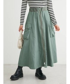 Green Parks ・ＳＵＧＡＲ　ＳＰＯＯＮ　ミリタリーフレアスカート