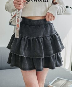 WEGO スウェットフリルスカパン