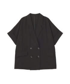 earth music&ecology 【セットアップ対応】リネンライクダブルジャケット