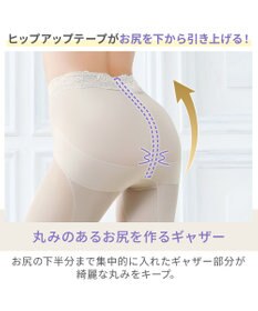 BRADELIS New York 【BRADELIS NewYork peace】おしりPラインレーシーロングショーツ23