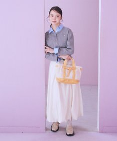 earth music&ecology 【Mサイズ】ベルトキャンバストートバッグ