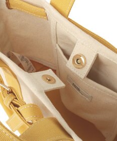 earth music&ecology 【Mサイズ】ベルトキャンバストートバッグ