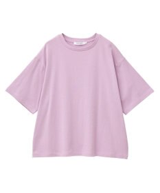 AMERICAN HOLIC 【接触冷感】スムースルーズクルーネックＴシャツ
