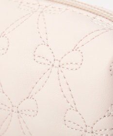 Maison de FLEUR リボンキルティングロングポーチ