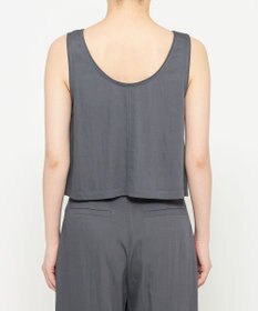 uncrave ドレープツイル Vネックトップス