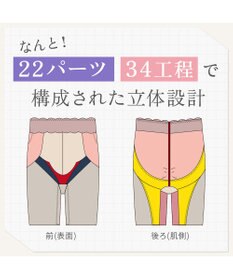 BRADELIS New York 【BRADELIS NewYork peace】おしりPラインレーシーロングショーツ23