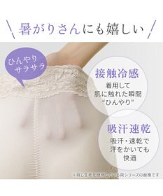 BRADELIS New York 【BRADELIS NewYork peace】おしりPラインレーシーロングショーツ23