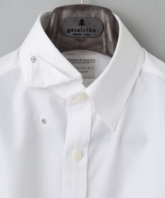 GOTAIRIKU 【形態安定】PREMIUMPLEATS_スナップダウン 通年ドレスシャツ