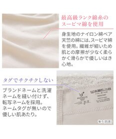 BRADELIS New York 【BRADELIS NewYork peace】おしりPラインレーシーロングショーツ23