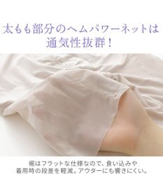 BRADELIS New York 【BRADELIS NewYork peace】おしりPラインレーシーロングショーツ23