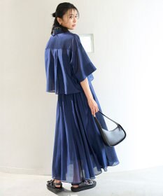 UNFILO ライトシアー フレアスカート